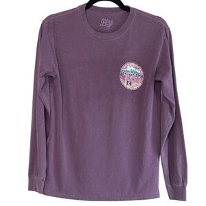 Blue 84 Scottsdale Arizona Graphic Long Sleeve T-Shirt Purple Graphic Size S